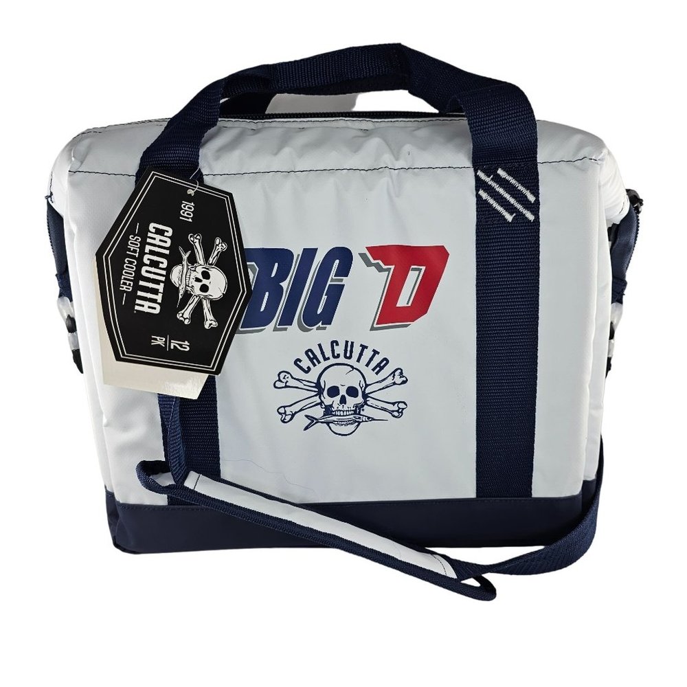 Calcutta Soft Cooler Big D 12 Pk Fits 12 Cans New With Tags